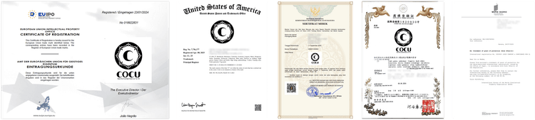 Patent Certificate - Tablet